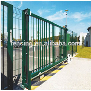 factory Steel sliding fence gate design